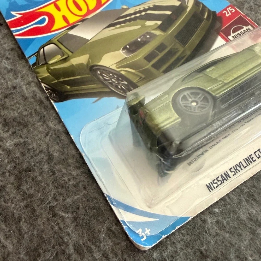 Hot Wheels Nissan Skyline GT-R BNR34 Green 2019 Nissan 2/5 45/250 Diecast Car